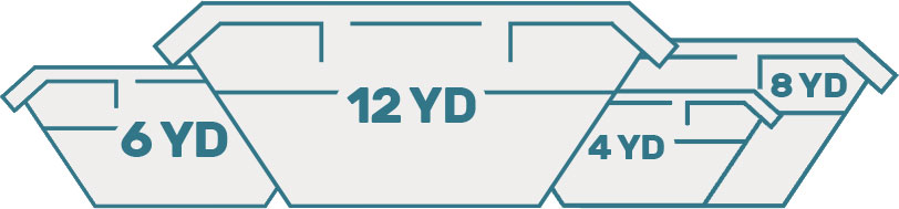 Fleet and recycling bins in Stoke Newington street