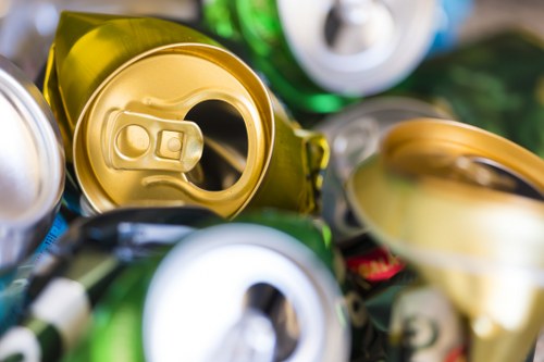 Recycling process in commercial waste removal